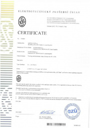 Certificate ESČ