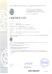 Certificate ESČ