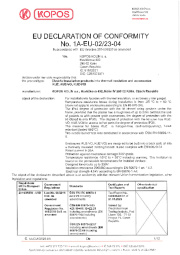 Conformity declaration