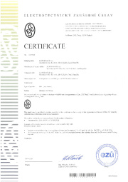 Certificate ESČ