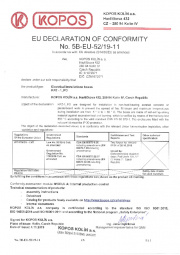 Conformity declaration