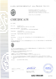 Certificate ESČ