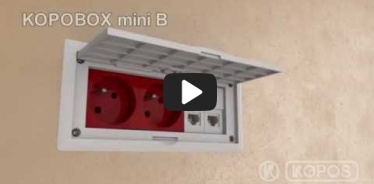 Embedded thumbnail for Szerelési utasítások KOPOBOX mini B multifunkciós villanyszerelési dobozhoz
