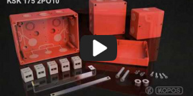 Embedded thumbnail for Szerelési utasítások funkcióit tűz esetén is megtartó KSK 175 PO dobozhoz